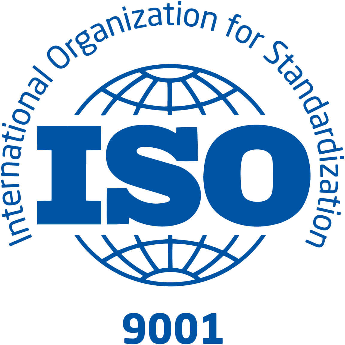 Officieel ISO 9001-logo van Satink
